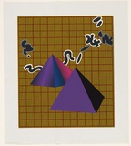 Artist: b'LEACH-JONES, Alun' | Title: b'Affinities' | Date: 1971 | Technique: b'screenprint, printed in colour, from multiple stencils' | Copyright: b'Courtesy of the artist'