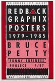 Title: b'Redback Graphix exhibition 1' | Date: 1987 | Technique: b'screenprint, printed in red and black ink, from two stencils'