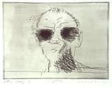 Artist: b'Lincoln, Kevin.' | Title: b'SP June' | Date: 1985 | Technique: b'etching, printed in black ink, from one plate'