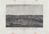 Title: b'View of part of the town of Parramatta in New South Wales. Taken from the south side of the river.' | Date: 1 February 1813 (published) | Technique: b'engraving, printed in black ink, from one copper plate'