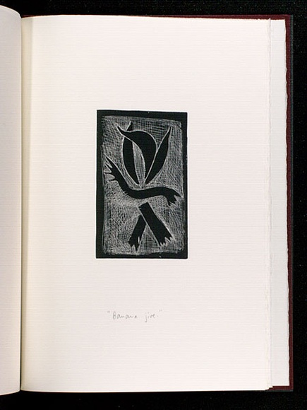 Artist: b'Gurvich, Rafael.' | Title: b'Banana jive [leaf 20: recto].' | Date: 1979, April | Technique: b'etching, printed in black ink, from one plate' | Copyright: b'\xc2\xa9 Rafael Gurvich'