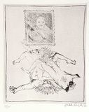 Artist: BOYD, Arthur | Title: The Ancestors. | Date: 1971 | Technique: etching