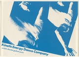 Artist: b'UNKNOWN' | Title: b'Kinetic Energy Dance Company' | Date: 1981 | Technique: b'screenprint, printed in blue ink, from one stencil'