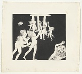 Artist: BOYD, Arthur | Title: The women seize the Akropolis. | Date: (1970) | Technique: etching and aquatint, printed in black ink, from one plate | Copyright: Reproduced with permission of Bundanon Trust