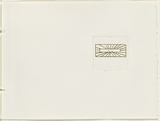 Artist: JACKS, Robert | Title: not titled [abstract linear composition]. [leaf 47 : recto] | Date: 1978 | Technique: etching, printed in black ink, from one plate