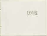 Artist: JACKS, Robert | Title: not titled [abstract linear composition]. [leaf 25 : recto] | Date: 1978 | Technique: etching, printed in black ink, from one plate