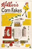 Artist: UNKNOWN | Title: Killers Corn Fakes. | Date: c.1985 | Technique: screenprint, printed in colour, from multiple stencils