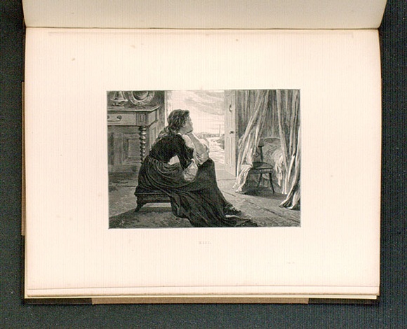 Title: b'From sun to sun they waited ...' | Date: 1881 | Technique: b'wood-engraving, printed in black ink, from one block'