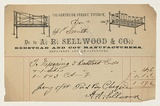 Title: Bill head for A.R Sellwood & Co. | Date: 1885 | Technique: wood-engraving printed in black ink, from one block