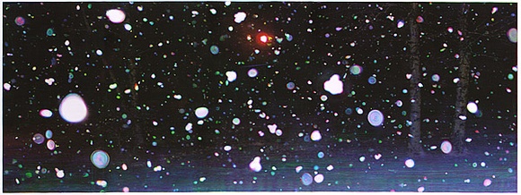 Title: b'Falling snow III.' | Date: 2007 | Technique: b'digital print, printed in colour, from digital file'