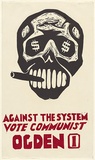Artist: b'Counihan, Noel.' | Title: b'Election poster.' | Date: 1972 | Technique: b'linocut, printed in colour, from two blocks'