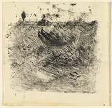 Artist: b'Halpern, Stacha.' | Title: b'not titled [Abstraction]' | Date: (1956-58) | Technique: b'lithograph, printed in black ink, from one stone [or plate]'