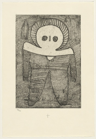 Artist: b'Karadada, Lilly.' | Title: b'not titled #2' | Date: 2000 | Technique: b'hardground-etching, printed in black ink, from one copper plate'