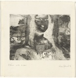 Artist: BROWN, Ross | Title: Room with a view. | Date: 1976 | Technique: photo-etching and aquatint, printed in black ink, from one plate