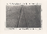 Artist: MEYER, Bill | Title: Points beyond intersecting | Date: 1981 | Technique: photo-etching, aquatint, drypoint, printed in black ink, from one zinc plate | Copyright: © Bill Meyer