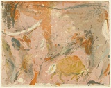Artist: MACQUEEN, Mary | Title: Banteng | Date: c.1973 | Technique: lithograph, printed in colour on recto and verso, from multiple plates | Copyright: Courtesy Paulette Calhoun, for the estate of Mary Macqueen