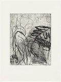 Artist: Tomescu, Aida. | Title: Ithaca VI | Date: 1997 | Technique: etching, printed in black ink, from one plate | Copyright: © Aida Tomescu. Licensed by VISCOPY, Australia.