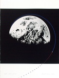 Artist: b'ROSE, David' | Title: b'Space game' | Date: 1970 | Technique: b'screenprint, printed in colour, from seven stencils'
