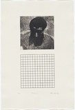 Artist: b'MADDOCK, Bea' | Title: b'Head II' | Date: , January | Technique: b'photo-etching and line-engraving, printed in black ink, from two plates'