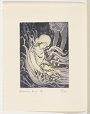 Artist: Boyd, Hermia. | Title: The dying Sappho. | Date: 1978 | Technique: etching and aquatint