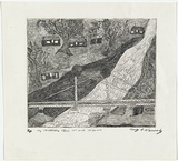 Artist: b'Kennedy, Roy.' | Title: b'My mulberry tree at our mission' | Date: 1999 | Technique: b'etching, printed in black ink, from one plate'