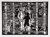Artist: Debenham, Pam. | Title: History. | Date: 1988 | Technique: linocut, printed in black ink, from one block