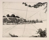 Artist: b'FEINT, Adrian' | Title: bMilson's Point [Plate two]. | Date: c.1924 | Technique: b'etching, printed in black ink, from one plate' | Copyright: b'Courtesy the Estate of Adrian Feint'