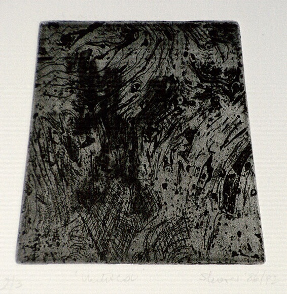 Artist: SHEARER, Mitzi | Title: Untitled | Date: 1992 | Technique: etching and aquatint, printed in black ink, from one plate