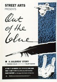 Artist: b'ACCESS 4' | Title: b'Out of the blue.' | Date: 1991 | Technique: b'screenprint, printed in black and blue ink, from two stencils'