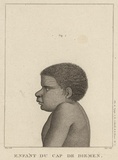 Title: b'Enfant du Cap de Diemen' | Date: 1811 | Technique: b'engraving, printed in black ink, from one plate'
