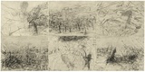 Artist: PARR, Mike | Title: Solar winds. | Date: 1989 | Technique: drypoint, printed from copper plates