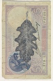 Artist: HALL, Fiona | Title: Quercus petraea - Sessile oak (French currency) | Date: 2000 - 2002 | Technique: gouache | Copyright: © Fiona Hall
