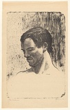 Artist: EWINS, Rod | Title: The Scotsman. | Date: 1963 | Technique: lithograph, printed in black ink, from one stone
