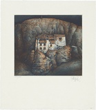 Artist: SCHMEISSER, Jorg | Title: Shergol | Date: 1985 | Technique: etching and aquatint, printed in colour, from two plates | Copyright: © Jörg Schmeisser