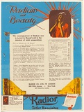 Artist: b'Lane, Leonie.' | Title: b'Radium and beauty' | Date: 1978 | Technique: b'screenprint, printed in colour, from four stencils' | Copyright: b'\xc2\xa9 Leonie Lane'