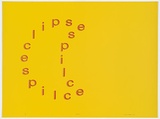 Artist: b'RIDDELL, Alan' | Title: b'Eclipse I' | Date: 1969 | Technique: b'screenprint, printed in colour, from multiple stencils'