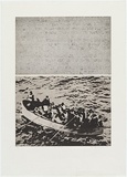 Artist: MADDOCK, Bea | Title: No-where. | Date: 1974 | Technique: photo-etching, aquatint and etching, printed in black ink, from one plate