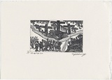 Artist: Kennedy, Roy. | Title: Crucifixion. | Date: 2005 | Technique: etching, printed in black ink, from one plate