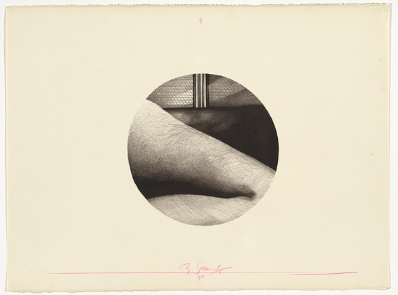 Artist: b'SELLBACH, Udo' | Title: b'Parts and wholes 9' | Date: 1970 | Technique: b'lithograph, printed in black ink, from one stone'