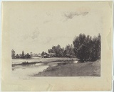 Artist: b'GOODCHILD, John' | Title: b'Landscape harmony' | Date: 1926 | Technique: b'lithograph, printed in black ink, from one stone'
