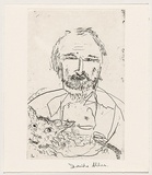 Title: Portrait of Neil Leveson I | Date: 1992 | Technique: etching, printed in black ink, from one plate