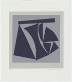 Artist: LEACH-JONES, Alun | Title: Voyager 2, grey. | Date: 1978 | Technique: screenprint, printed in colour, from multiple stencils | Copyright: Courtesy of the artist
