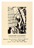 Artist: Baartz, Michael. | Title: Poster: Grahame Galleries. | Date: 1990