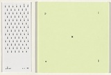 Artist: SELENITSCH, Alex | Title: Pixel | Date: 1999 | Technique: photocopies, printed in black ink; letterpress; card bookmark