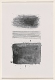 Artist: Tremblay, Theo. | Title: Lithographic test sheet on stone | Date: 1983 | Technique: drawing on lithographic stone