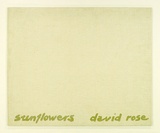 Artist: b'ROSE, David' | Title: b'Sunflowers' | Date: 1965