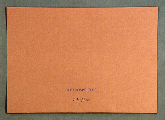 Artist: b'OPPEN, Monica' | Title: b'Retrospectus. Tale of love.' | Date: 1992