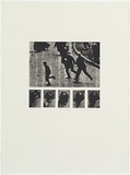 Artist: MADDOCK, Bea | Title: Square II | Date: 1973 | Technique: photo-etching, aquatint and line-etching, printed in black ink, from six zinc plates
