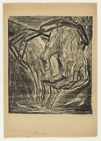 Artist: b'Groblicka, Lidia.' | Title: b'Hands' | Date: 1956-57 | Technique: b'woodcut, printed in black ink, from one block'