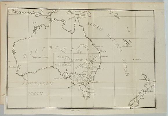 Artist: b'Ham Brothers.' | Title: b'Australian geography.' | Date: 1851 | Technique: b'lithograph, printed in black ink, from one stone'